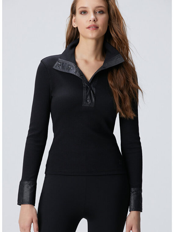 خرید تیشرت و پولوشرت زنانه نتورک مدل title:title مشکی از مدیتو -1